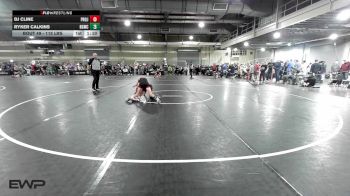 115 lbs Round Of 32 - DJ Cline, Project X vs Ryker Calkins, Big Game WC