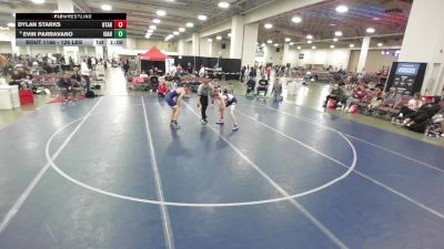 126 lbs Cons. Quarters - Evin Parravano, Idaho vs Dylan Starks, Utah