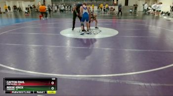 125 lbs Quarterfinals (8 Team) - Cayton Pahl, Pine Island vs Reese Krick, TMBWWG