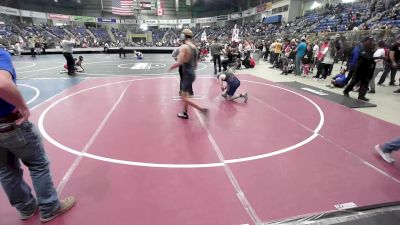 130 lbs Consi Of 8 #1 - Keegan Tackett, Norwood Mavericks vs Konner Spigner, Dove Creek Bulldogs