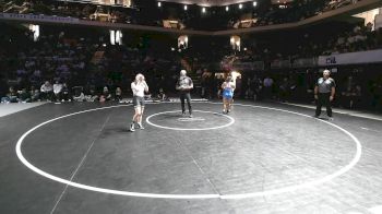 6A 140 lbs 1st Place Match - Marli Denmark, Northwest Nelson vs Madison Fitzgerald, Rockwall