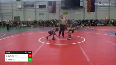 81 lbs Semifinal - Donovan Symalla, Pomona Elite vs Noah Soto, Mayhem ...