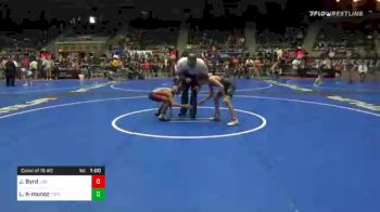 92 lbs Consolation - Jalen Byrd, Lincoln Way WC vs Landen Kocher-munoz, Topeka Blue Thunder