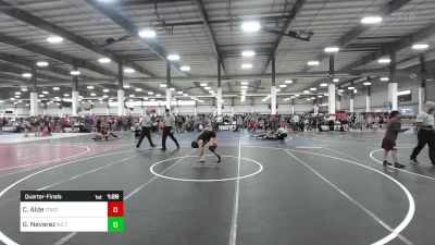 109 lbs Quarterfinal - Carina Alde, Torotech vs Genevieve Nevarez, No Team