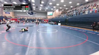 107 lbs Cons. Round 2 - Bella Payes, Klein Forest vs Mattilyn Givens, Allen