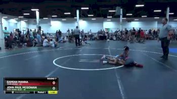 80 lbs Round 7 (8 Team) - John Paul McGowan, Iron Horse Blue vs Damian Manna, Team Smash