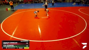 70 lbs Quarterfinals (8 Team) - Stanley Cornelius, Foley vs Elih Schaefer, Z-M (Zumbrota/Mazeppa)
