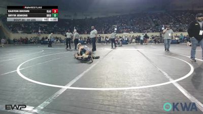 84 lbs Round Of 32 - Easton Brown, Blackwell Wrestling Club vs Bryir Jenkins, Brushy Wrestling Club