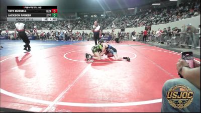 76 lbs Round Of 16 - Tate Russell, ReZults Wrestling vs Jackson Parker, Standfast