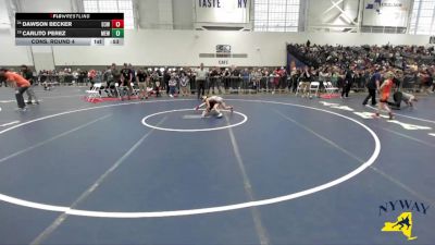 58 lbs Cons. Round 4 - Dawson Becker, District 3 Wrestling vs Carlito Perez, Mongoose Elite Wrestling