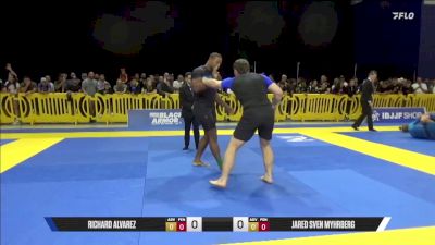 Jared Sven Myhrberg vs Richard Alvarez 2025 Pan IBJJF Jiu-Jitsu No-Gi Championship