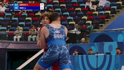 110 kg Final 3-5 - Yahor Savich, Belarus vs Andrej Simic, Serbia
