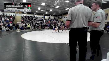 106 lbs Quarterfinal - Christian Bernal Mendoza, Fairfield Warde vs Colin Faranda, Westhill