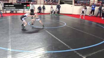 75_B lbs Round Of 16 - Joey Myers, Portage vs Cole Kokinda, Tamaqua