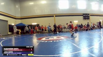 150 lbs Cons. Semi - Alexander Smith, Maurer Coughlin Wrestling Club vs Jack Davis, Contenders Wrestling Academy