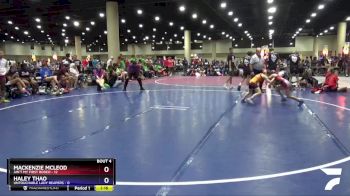 62 lbs Round 2 (4 Team) - Haley Thao, Untouchable Lady Reapers vs Mackenzie McLeod, Ain`t My First Rodeo