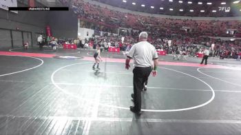 66 lbs Semifinal - Brock Sarbacker, Verona Area Wrestling Club vs Oliver Page, AF Green Demons