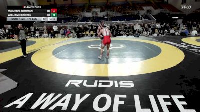 175 lbs Final - Maximus Norman, Baylor School vs William Henckel, Blair Academy