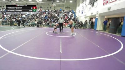 Boys 150 lbs Cons. Round 1 - Suleyman Yanik, Homestead Boys vs Anthony Garcia, Live Oak Boys