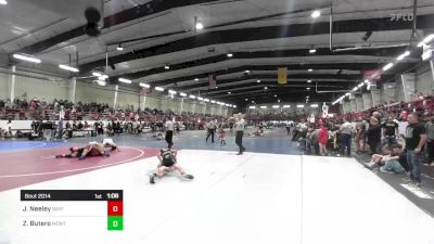 114 lbs Rr Rnd 2 - Jake Neeley, Bayfield Wrestling vs Zane Butero, Monte Vista Takedown Club