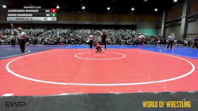 61 lbs Round Of 32 - Alessandra Marquez, Outlaws Wrestling Club vs Ingrid Rodriguez, Grizzly Wrestling Club