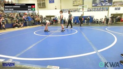 105 lbs Rr Rnd 3 - Bashlin Cardona, Dark Cloud Wrestling Club vs Dax Culie, Wagoner Takedown Club