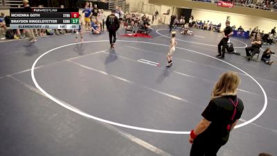 Elementary - 56 lbs Jaxon Cardinal, Kasson-Mantorville vs Cash Little, STMA