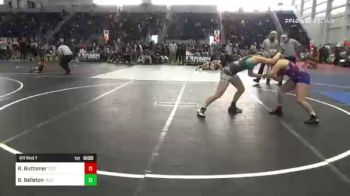 123 lbs Quarterfinal - Gabriella Rincon, Marvel vs Gianna DiBenedetto, Swamp Monsters