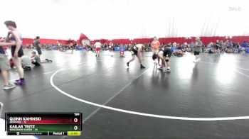 190 lbs Round 3 (6 Team) - Quinn Kaminski, Denmark vs Kailar Tritz, Wisconsin Rapids