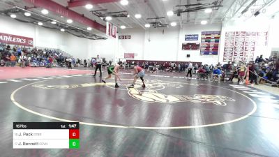 157 lbs Round Of 32 - John Paul Peck, St. Bernard* vs Joshua Bennett, Coventry