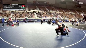 132-D1 Cons. Round 2 - Mason Reece, Hamilton High School vs Efrin Torres, Highland High School