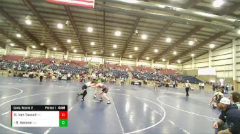 135 lbs Cons. Round 2 - Ryker Weimer, Duchesne Jr High vs Brock Van Tassell, Morgan Wrestling Club