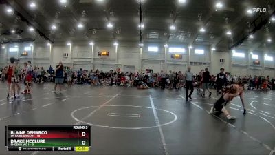 132 lbs Round 3 (6 Team) - Blaine Demarco, St. Paris Graham vs Drake McClure, Phoenix WC 1