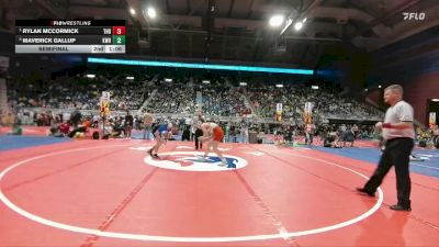 4A-144 lbs Semifinal - Ashton Leegaard, Thunder Basin vs Jameson Siemens, Natrona County