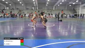 120 lbs Consolation - Sebastian Armstrong, RI vs Samuel Jones, LA