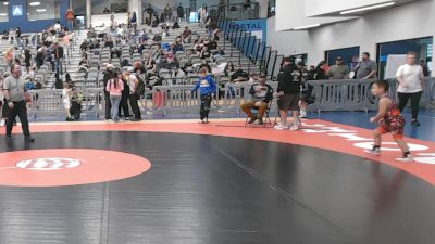 85 lbs Champ. Round 5 - Bentley Newman, Illinois Valley Youth Wrestling Club vs Kyrie Bassett, St. Maries Wrestling Club