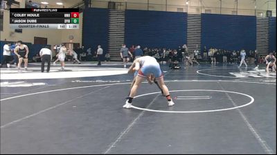 152 lbs Quarterfinal - Colby Houle, Northfield Mt. Hermon vs Jason Dube, Spire Academy