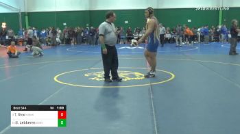 285 lbs Prelims - Tyler Rice, Norwich vs George Lebberes, Ardsley