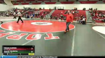 220 lbs Semis & 1st Wrestleback (8 Team) - Travis Karren, Orting vs Inacio Valencia, Sunnyside