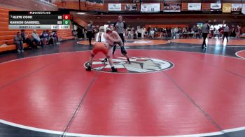 144 lbs Champ. Round 1 - Klete Cook, Weiser vs Kannon Gambrel, Buhl