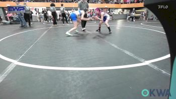 85 lbs Rr Rnd 3 - Layla Achziger, Choctaw Ironman Youth Wrestling vs Alice Martin, Little Axe Takedown Club