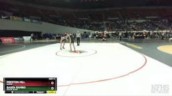 3A-120 lbs Champ. Round 1 - Preston Hill, Burns vs Basen Rambo, Rogue River