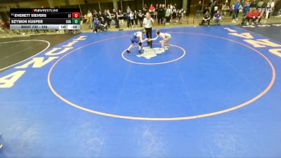 106 lbs Cons. Round 3 - Everett Sievers, Lincolnway East vs Szymon Kusper, Unattached