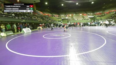 128 lbs Consi Of 8 #2 - Cairo Plascencia, Central vs Johnny Benitez, Redwood