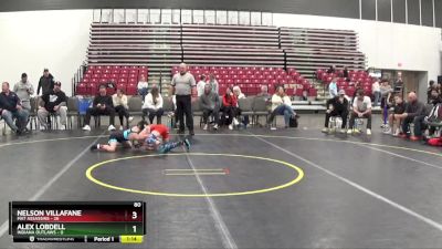 80 lbs Quarterfinals (8 Team) - Nelson Villafane, Mat Assassins vs Alex Lobdell, Indiana Outlaws