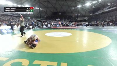 Boys 1A 144 lbs Semifinal - Ryan Vader, Zillah vs Troy Rupe, Elma