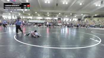 60 lbs Cons. Round 2 - Samson Marchetti, Big Red Wrestling Club vs Mason-Noah Maielua, Wildcats Wrestling