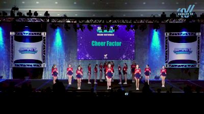 Cheer Factor - DREAM [2023 L1 Junior - Small - B Day 2] 2023 Spirit Fest Grand Nationals