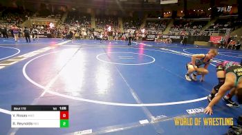 115 lbs Quarterfinal - Vincent Rosas, Maize vs Braylon Reynolds, Red Cobra Westling Academy