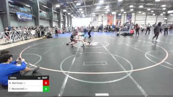 145 lbs Consi Of 8 #1 - Andrew Barbosa, CA vs Teghan Mcconnell, NH